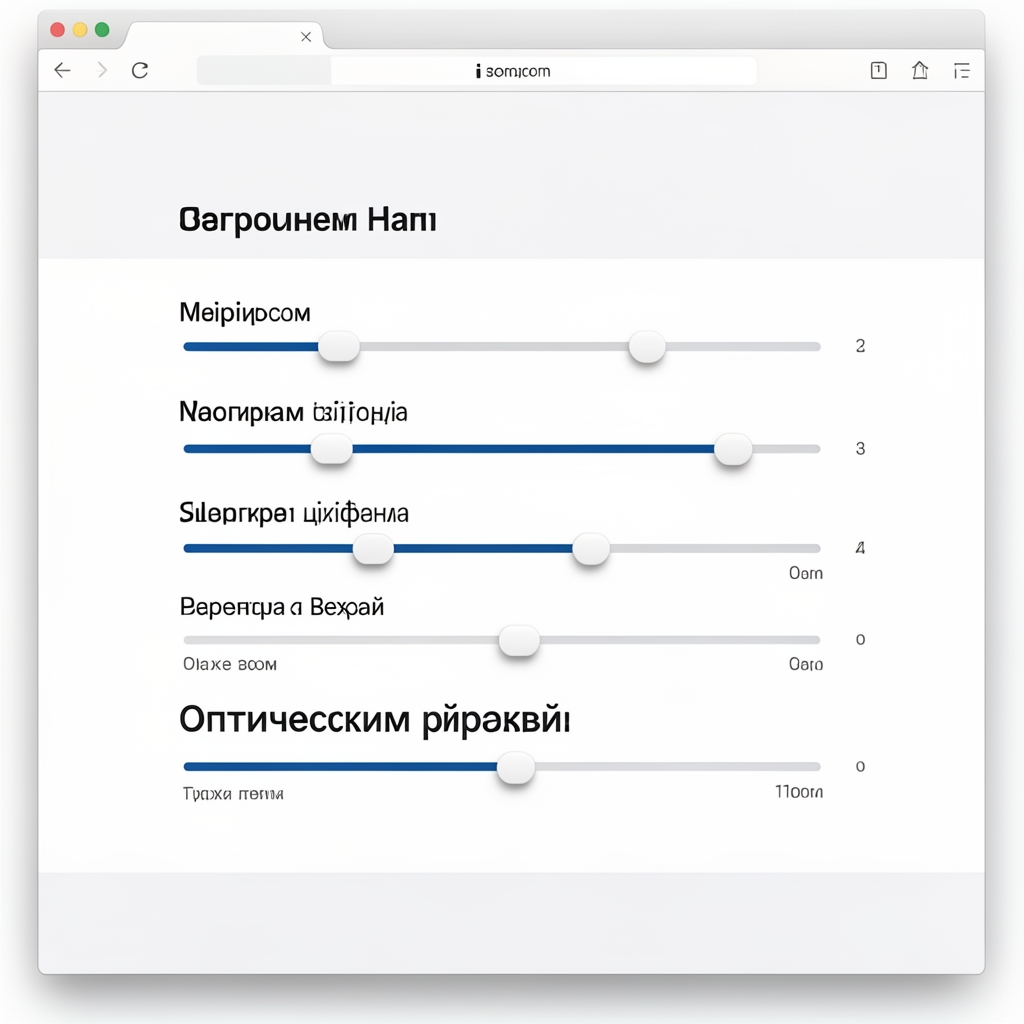 Браузерный интерфейс демонстрирует переменный шрифт с ползунками управления весом, шириной и оптическим размером — плавная анимация изменения параметров